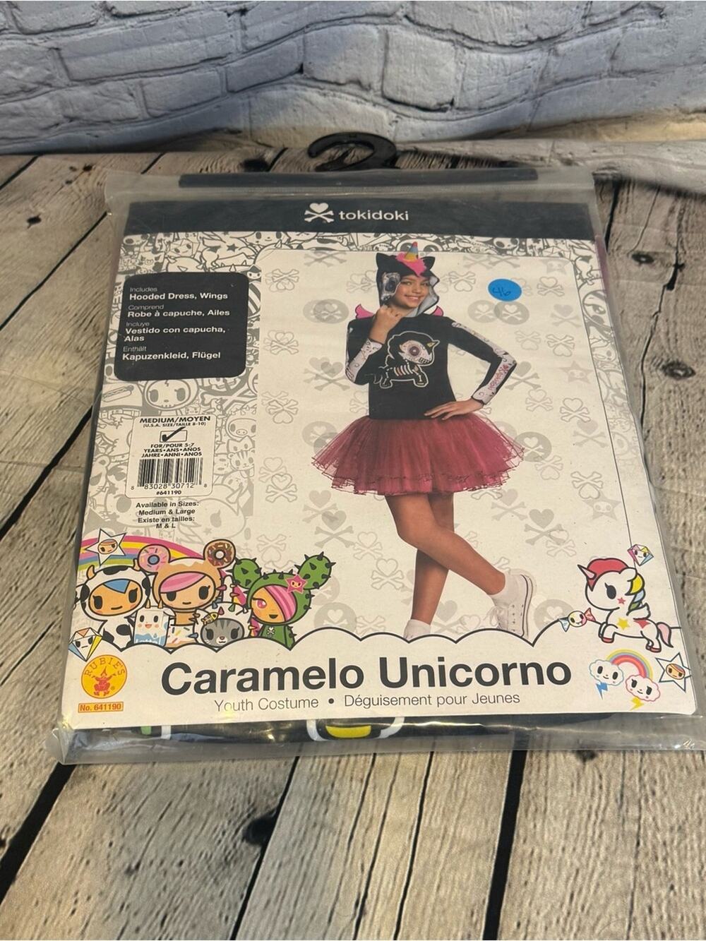 Tokidoki Carmelo Unicorno Girl’s Halloween Costume